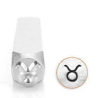 Impressart Metal Stamping Tool - Zodiac Design Stamp ~ Taurus x 6mm