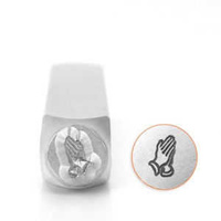 Impressart Metal Design Stamp - Praying Hands