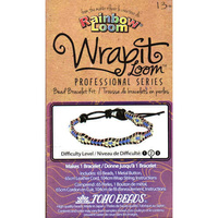 WRAPIT LOOM Professional Series RAINBOW LOOM Beads Bracelet Kit NEW Open Box