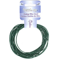 Dazzle-It Cotton Wax Cord - Round Light Emerald x 1.5mm