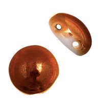 Czech Preciosa Candy Beads - Sunset Tr Half Coated 8mm x 22