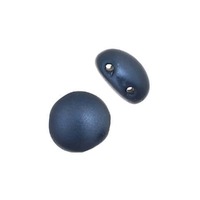 Czech Preciosa Candy Beads - Navy Blue Pearl Pastel 8mm x 22