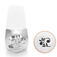 Impressart Metal Design Stamp - Floral Swirl