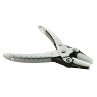 Nylon Jaw Flat Nose Parallel Pliers with Spring