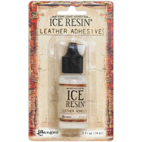Ice Resin Leather Adhesive Glue - Ideal to secure leather into endcaps