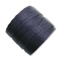 Beadsmith S-Lon Nylon Beading Cord Tex210 - Navy x 77 Yards