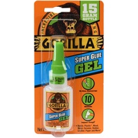 Gorilla Super Glue Gel Adhesive - Sets in 10 seconds