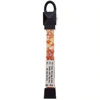 Gemstone Beads - Semi-Precious Chips - Carnelian Mix x 24G Vial