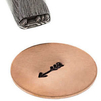 Metal Stamping Tool Steel Design Stamp - Indian Arrow