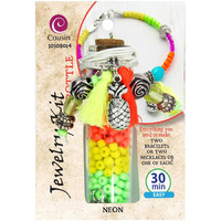 Jewelry Kit In A Bottle x Neon - Makes two pieces of jewellery