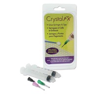 Crystal Fx - 4 Glue Syringes To Attach Flatbacks Using E6000 Adhesive