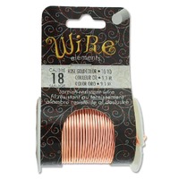 Beadsmith Craft Wire - Tarnish Resistant Rose Gold x 18ga
