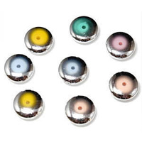 Flying Saucer Style Vintage Lucite Bead x 12mm