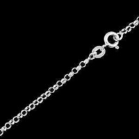 Rolo Chain Necklace - Silver Filled x 24"
