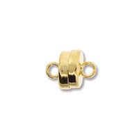 Magnetic Clasp - Gold Plated  x 7mm