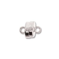 Magnetic Clasp - Silver Plated  x 7mm
