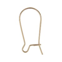 Gold Filled Kidney Earwires x 1 Pair