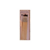 Ice Resin Essentials Angled Brushes - 6 Pack