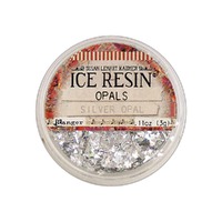 Ice Resin Crystal Opals Glitter - Silver