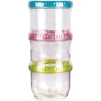 Crafts Artbin Twisterz Bead Storage Jar Set - Large Tall 3 Pack