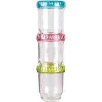 Crafts Artbin Twisterz Bead Storage Jar Set - Small Tall 3 Pack