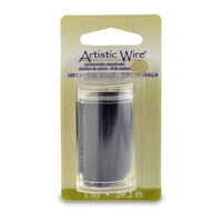 Artistic Wire Mesh x Black can be stretched, strung on, tied, glued