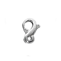 Figure Eight Lobster Claw Clasp - Sterling Silver x 9mm