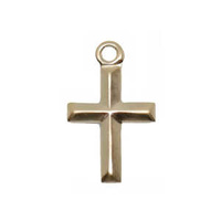 Gold Filled Charm - Mini Cross