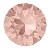 Swarovski Crystal Round Chaton Stone - 39SS Vintage Rose Foiled x 6