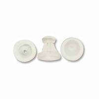 Earring Back Stoppers - Plastic x 10 Pairs