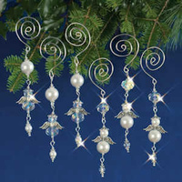 Beaded Ornament Kit - Dangling Angels