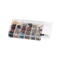 Artbin Bead Craft Organiser - Slide and Store with 24 Compartments