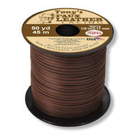 Faux Leather Lacing Cord - Brown x 45 metres