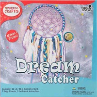 Dream Catcher Craft Kit - Make Your Own! Supplies and Instructions included