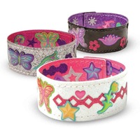 Design Your Own Bracelets Craft Kit with Stickers for Ages 4 and up