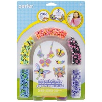 Perler Fused Bead Craft Kit Rainbow Butterfly - For Ages 6 and up