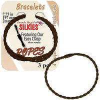Silkies Rope Bracelets x Black - 3 per pack