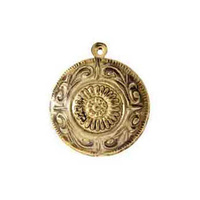 Clip-On Earrings - Brass 20mm x 1 Pair - Factory Seconds