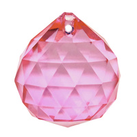 Crystal Sphere - Pink Frenzy x 30mm