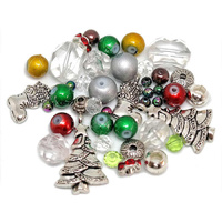 Festive Bead and Charm Mix
