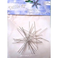 Dazzle-It Snowflake Wire Frame - 3.75" Wide x 8 Pieces