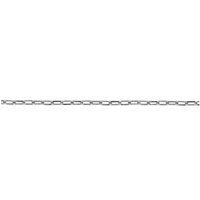 Base Metal Plated Diamond Cut Drawn Cable Chain - Per Foot (30cm)