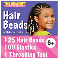 Hair Beads - Bead Box Kit for Kids Ages 6 and up