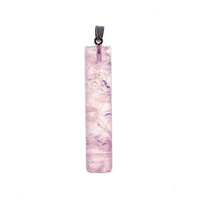 Semi-Precious Pendant - Rose Quartz x 55mm
