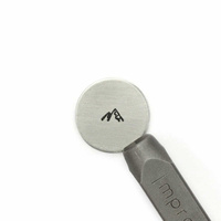 Impressart Signature Metal Design Stamp - Mountains