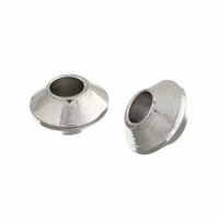 Nickel Silver UFO Spacer Beads - 7mm x 10