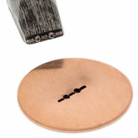 Metal Stamping Tool Specialty Steel Design Stamp - Dash Dot