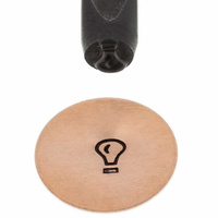 Metal Stamping Tool Elite Design Punch Stamp - Light Bulb