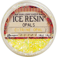 Ice Resin Opals Glitter - Citrine Opal