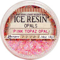 Ice Resin Opals Glitter - Pink Topaz Opal